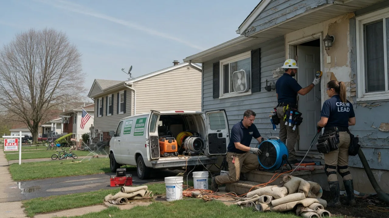 Flood Cleanup in Glyndon, MN near me