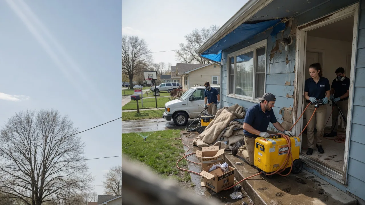 Basement Flood Cleanup in Glyndon, MN near me